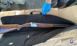 Firearms seized during Hume warrant